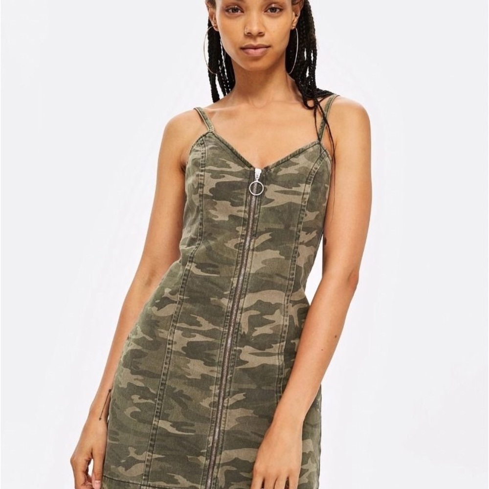 Camo Green Dress